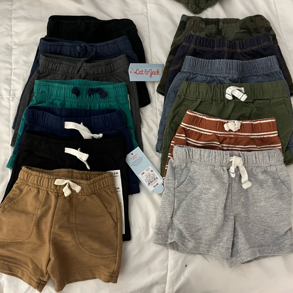 12 month boys shorts